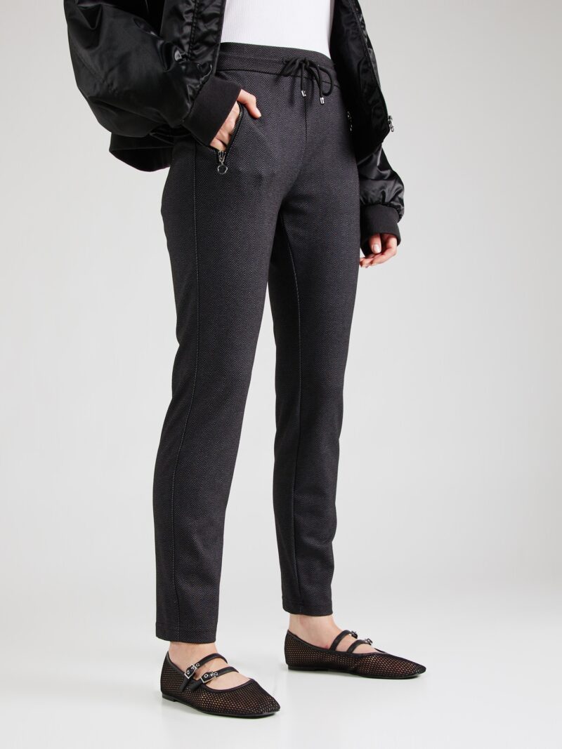 MAC Pantaloni 'EASY smart'  gri / negru