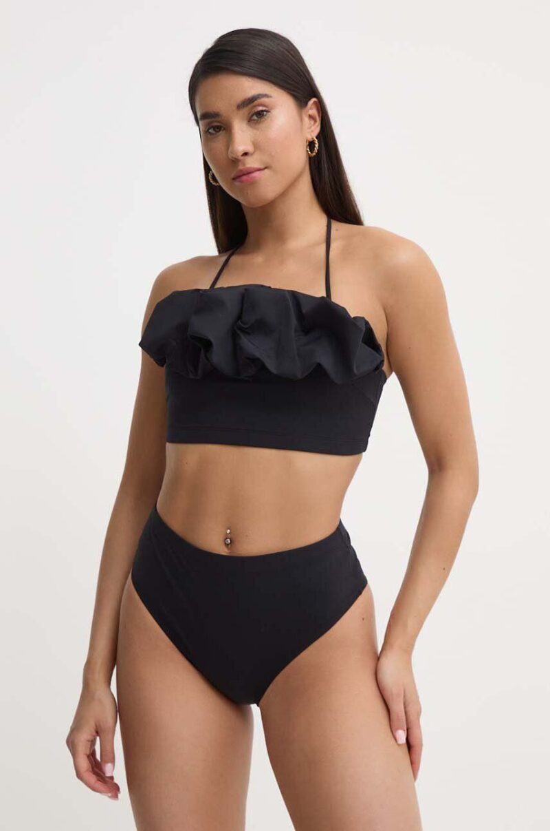 MAIO Paris costum de baie din două piese culoarea negru