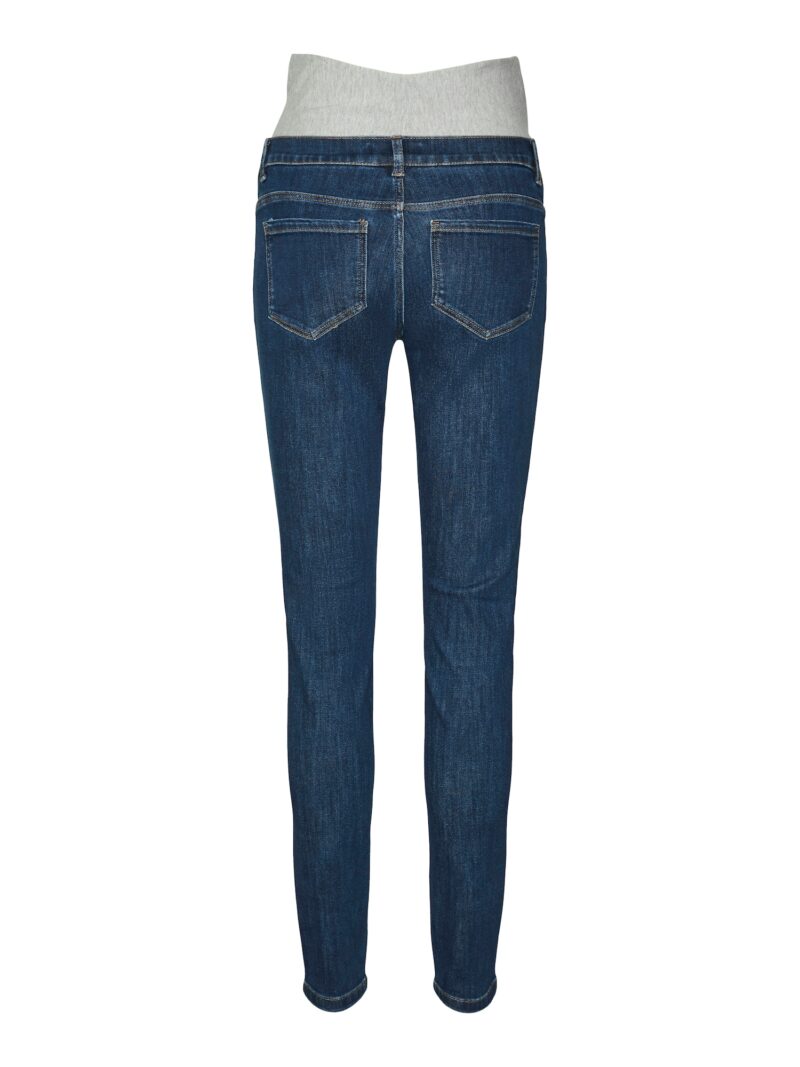 MAMALICIOUS Jeans 'MLBerlin'  albastru denim / gri amestecat