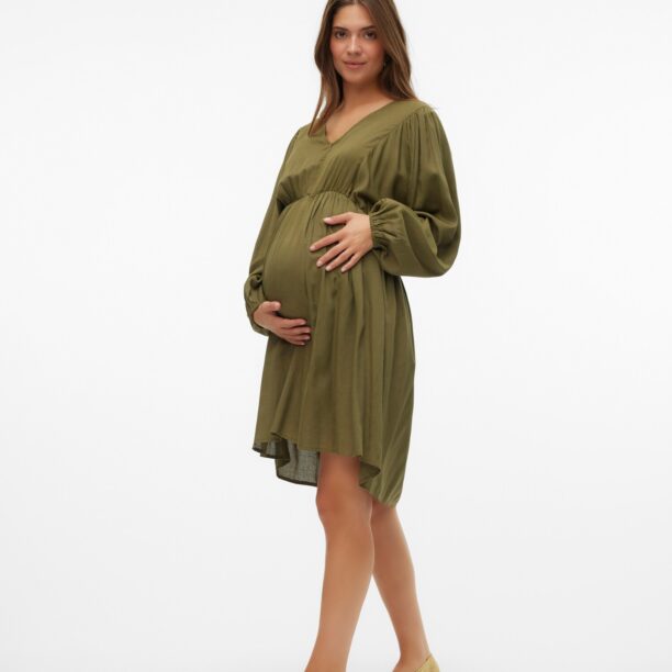 Cumpăra MAMALICIOUS Rochie 'PINAR LIA'  oliv / verde închis