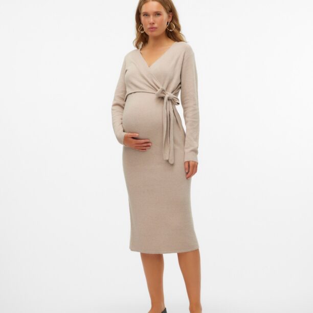 MAMALICIOUS Rochie tricotat  bej preţ