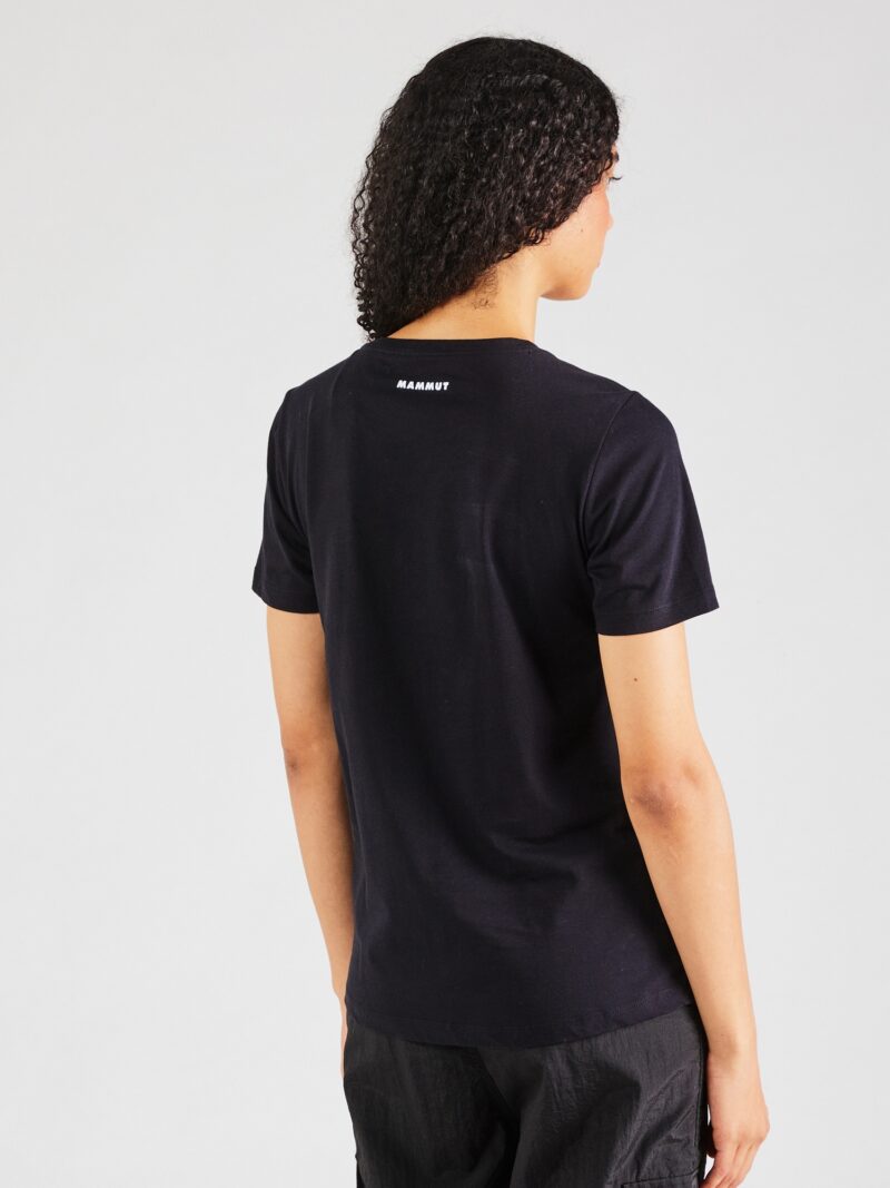 MAMMUT Tricou funcțional  azur / negru / alb