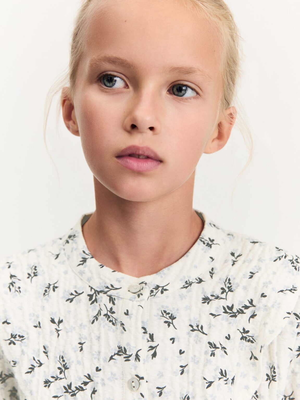 MANGO KIDS Bluză 'ROMA'  ecru / albastru noapte / albastru deschis preţ