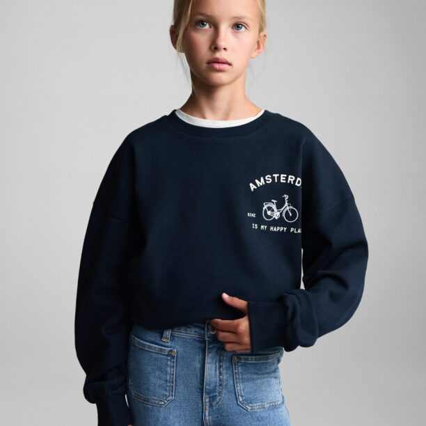 MANGO KIDS Jeans  albastru denim