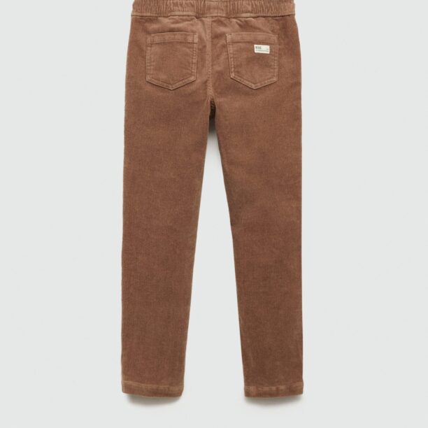 MANGO KIDS Pantaloni 'LUKE'  maro caramel