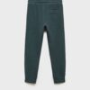 MANGO KIDS Pantaloni 'OTOZIP'  verde închis