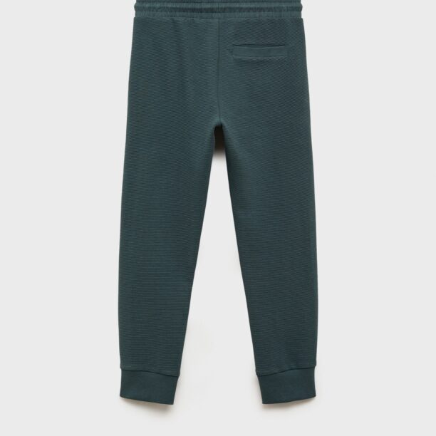 MANGO KIDS Pantaloni 'OTOZIP'  verde închis