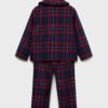 MANGO KIDS Pijamale  bleumarin / roşu închis