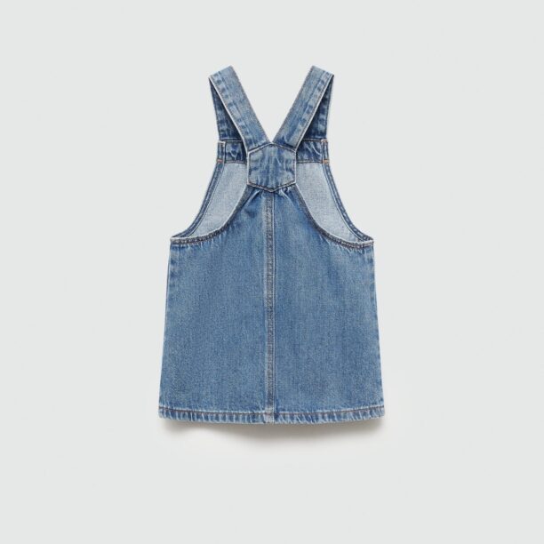 MANGO KIDS Rochie 'Ruffi'  albastru denim