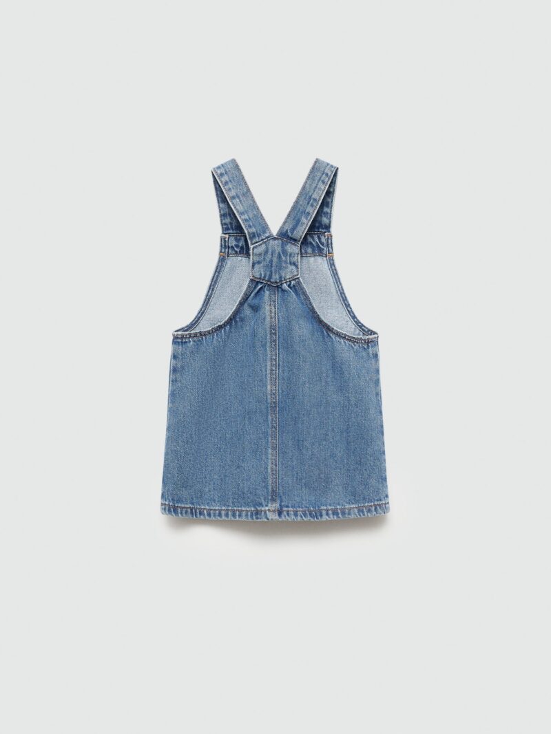 MANGO KIDS Rochie 'Ruffi'  albastru denim