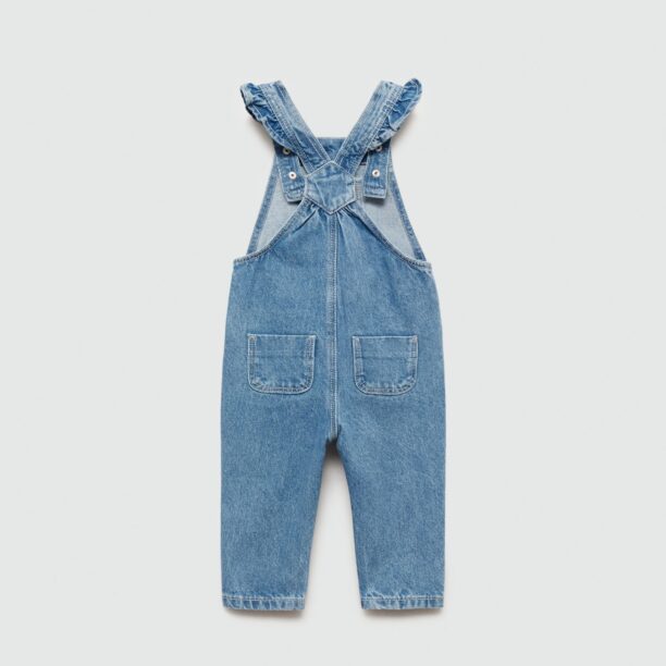 MANGO KIDS Salopetă 'EMILLE'  albastru denim