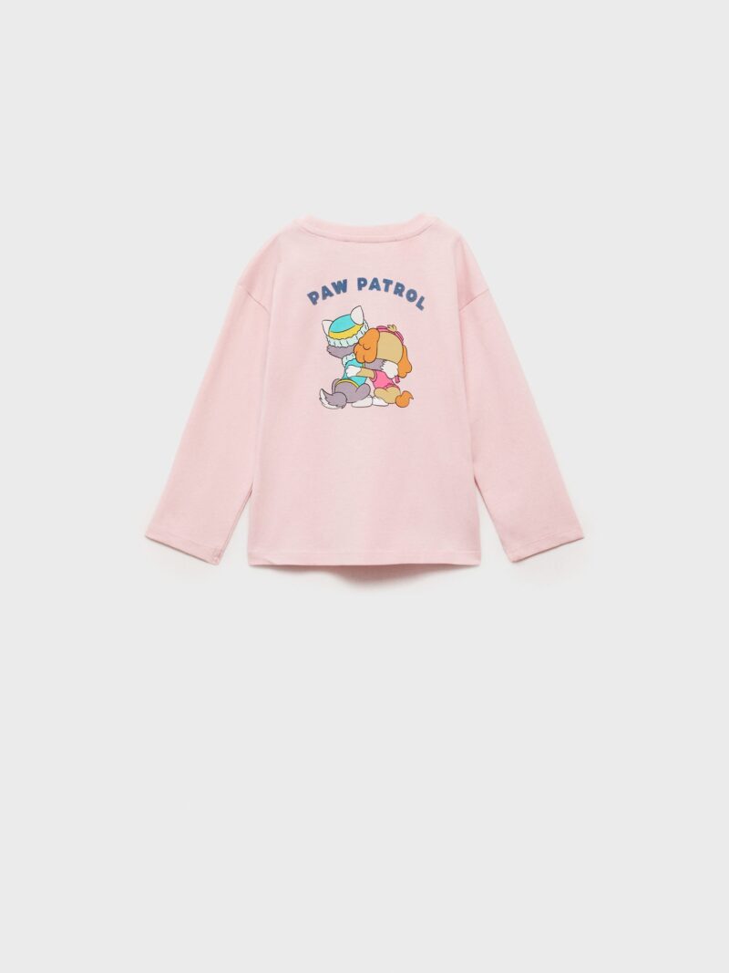 MANGO KIDS Tricou 'PAWBETTE'  albastru marin / portocaliu / roz / alb