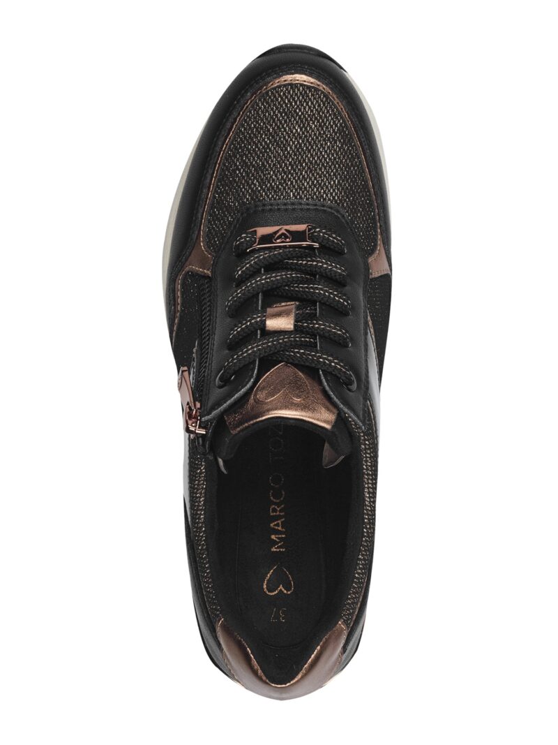 Cumpăra MARCO TOZZI Sneaker low  auriu / negru