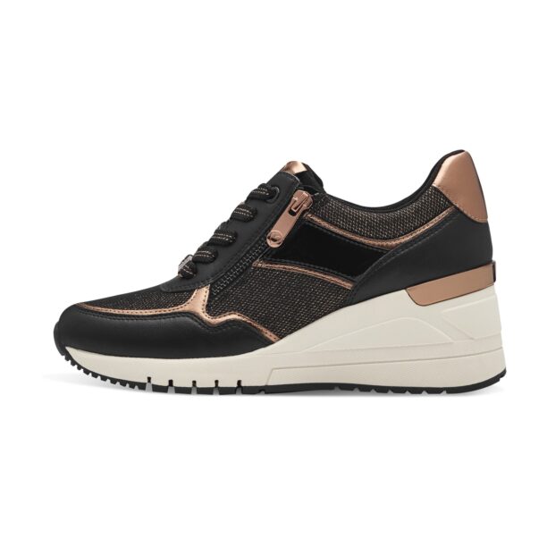 MARCO TOZZI Sneaker low  auriu / negru