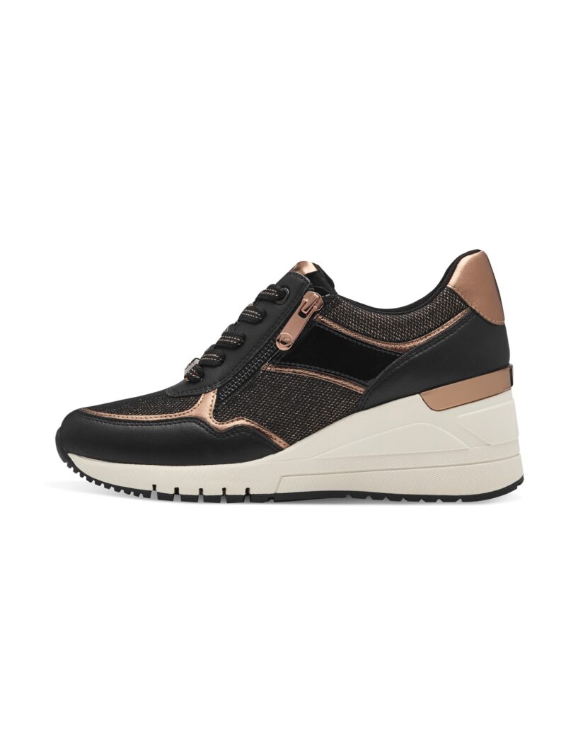 MARCO TOZZI Sneaker low  auriu / negru