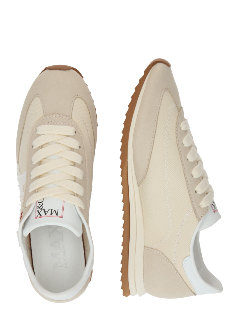 MAX&Co. Sneaker low  fildeş / alb