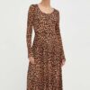 MAX&Co. rochie culoarea maro