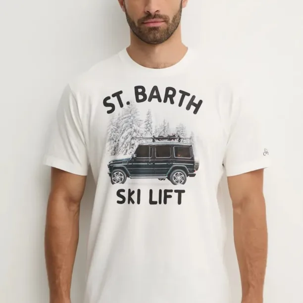 MC2 Saint Barth tricou din bumbac cu imprimeu