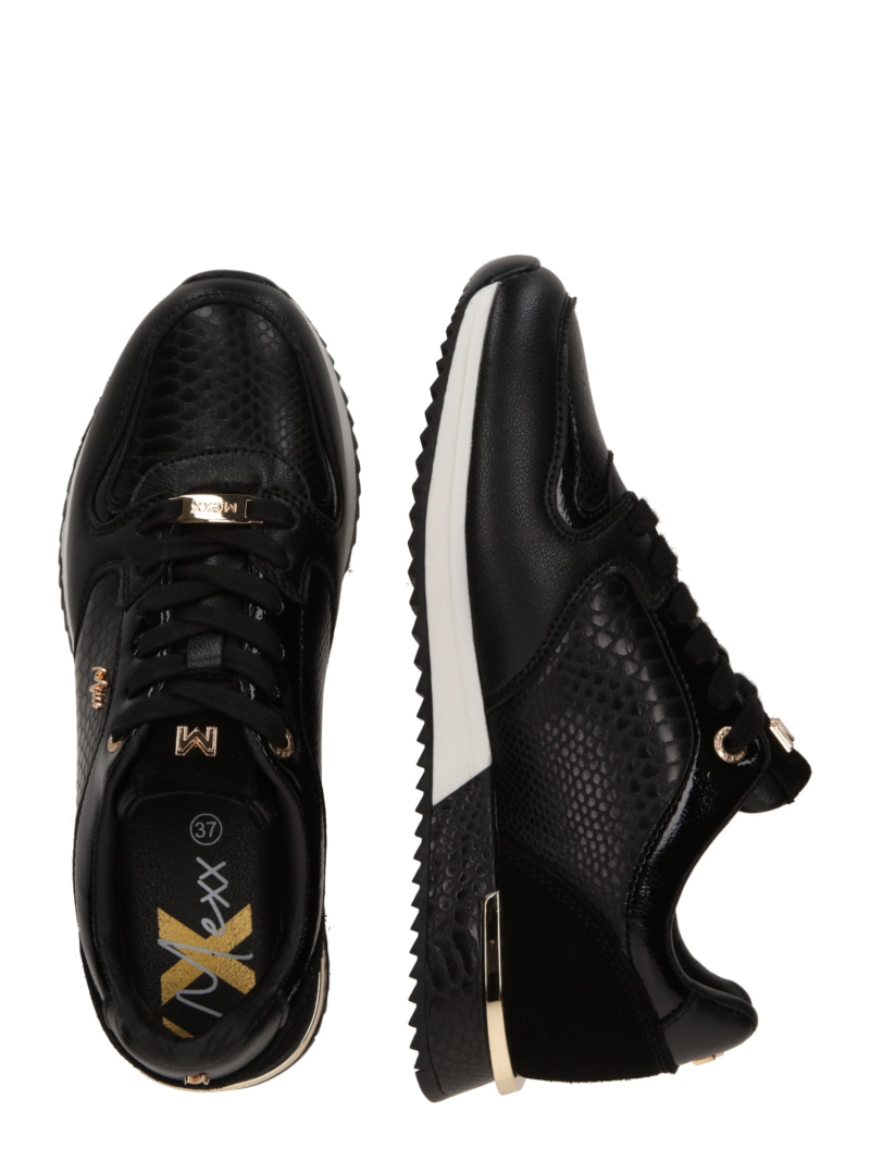 MEXX Sneaker low  auriu / negru