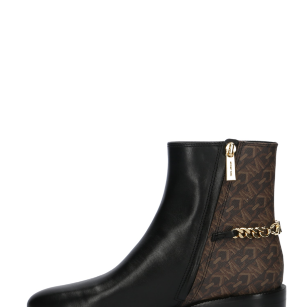 MICHAEL Michael Kors Botine 'CARLISLE'  maro / auriu / negru