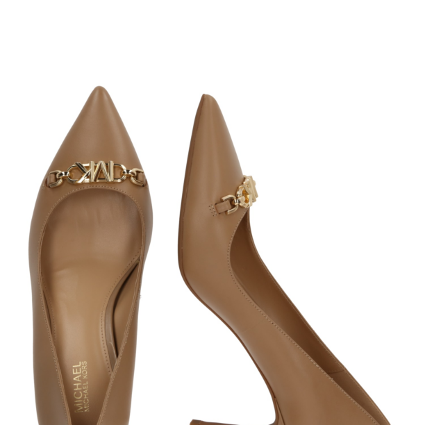 MICHAEL Michael Kors Pumps 'TIFFANIE'  bej închis / auriu