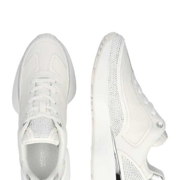 MICHAEL Michael Kors Sneaker low 'ARI TRAINER'  argintiu / transparent / alb