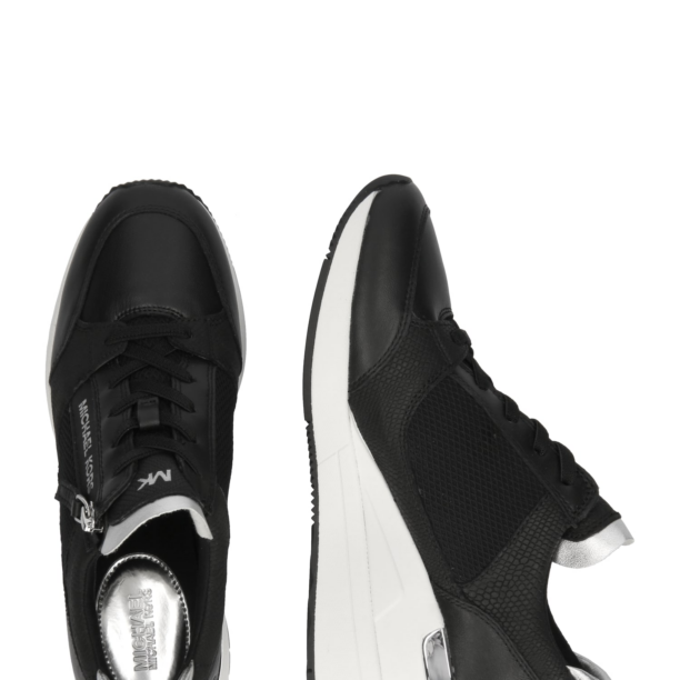 MICHAEL Michael Kors Sneaker low 'DARBY'  gri argintiu / negru / alb