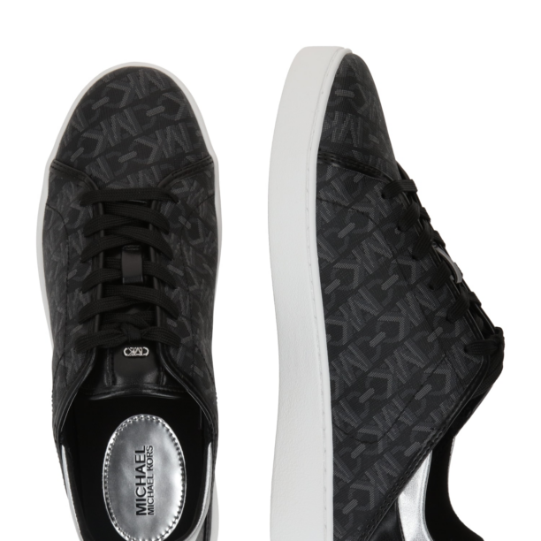 MICHAEL Michael Kors Sneaker low 'JENNY'  gri / negru / argintiu