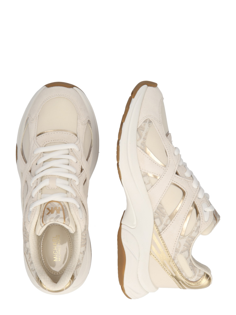 MICHAEL Michael Kors Sneaker low 'LEO'  bej / crem / auriu / alb