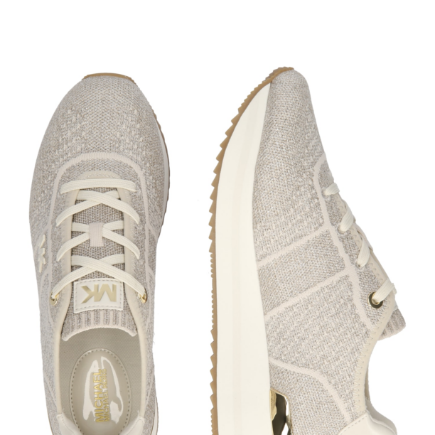 MICHAEL Michael Kors Sneaker low 'MONIQUE'  bej deschis / argintiu