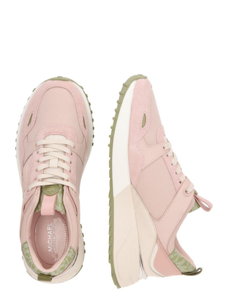 MICHAEL Michael Kors Sneaker low 'THEO'  alb kitt / bej închis / rosé