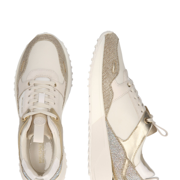 MICHAEL Michael Kors Sneaker low 'THEO'  crem / auriu / transparent / alb