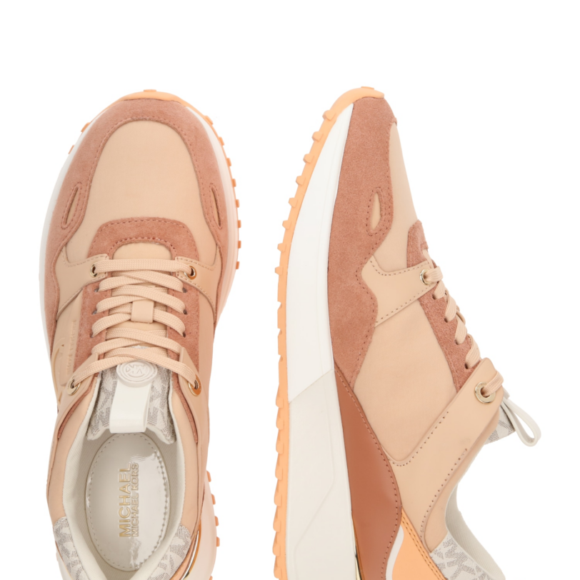 MICHAEL Michael Kors Sneaker low 'THEO'  portocaliu homar / portocaliu deschis / negru / alb