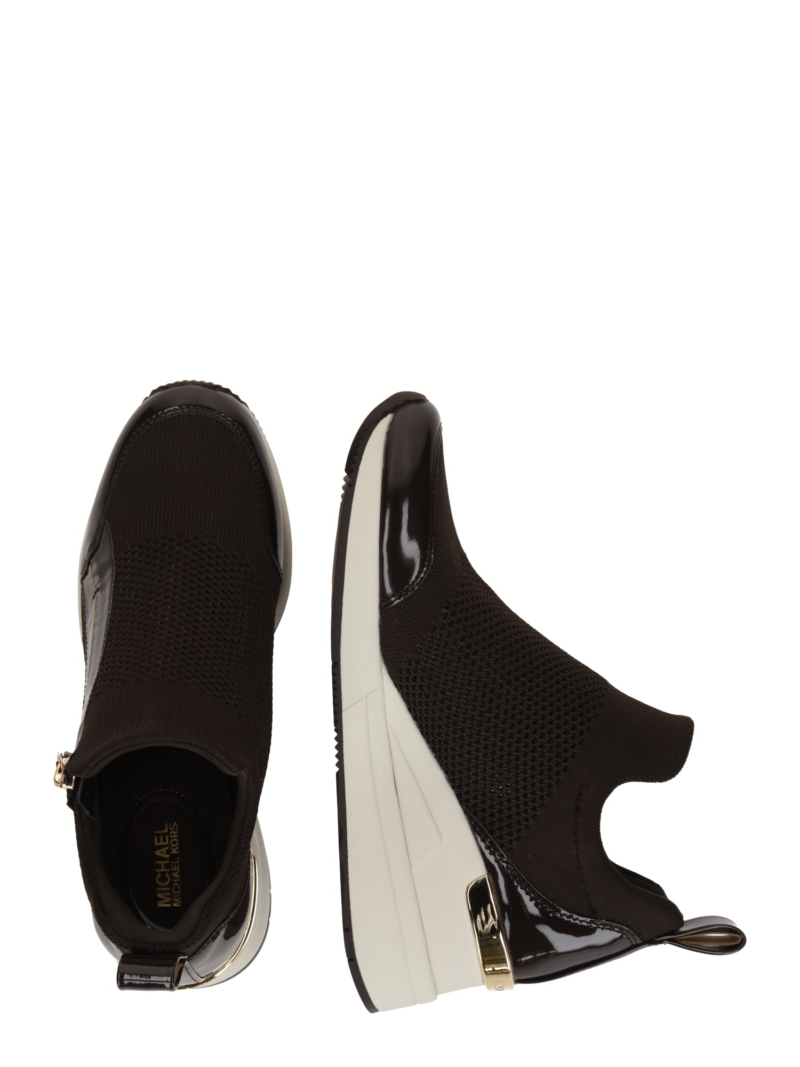 MICHAEL Michael Kors Sneaker low 'WILLIS'  maro / maro închis / auriu