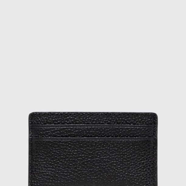 MICHAEL Michael Kors carcasa din piele culoarea negru