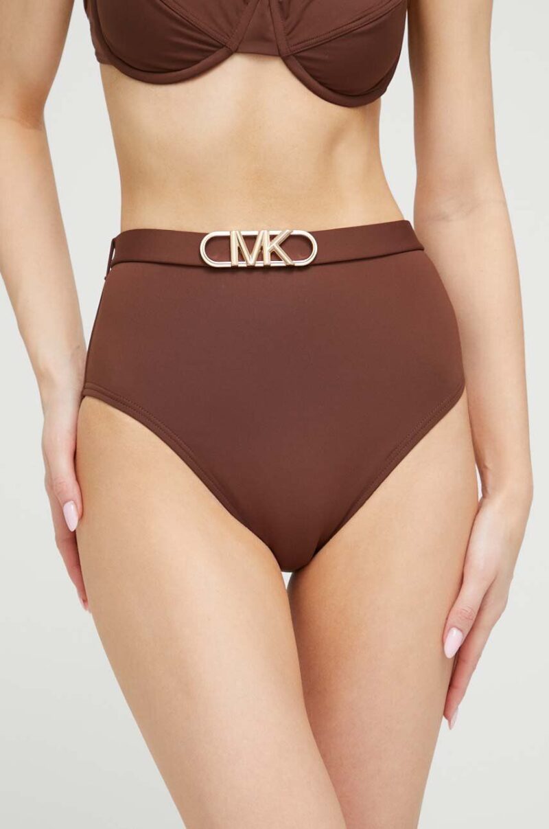 MICHAEL Michael Kors chiloti de baie culoarea maro