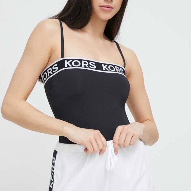 MICHAEL Michael Kors pantaloni scurti de plaja culoarea alb preţ