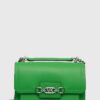 MICHAEL Michael Kors poseta de piele culoarea verde