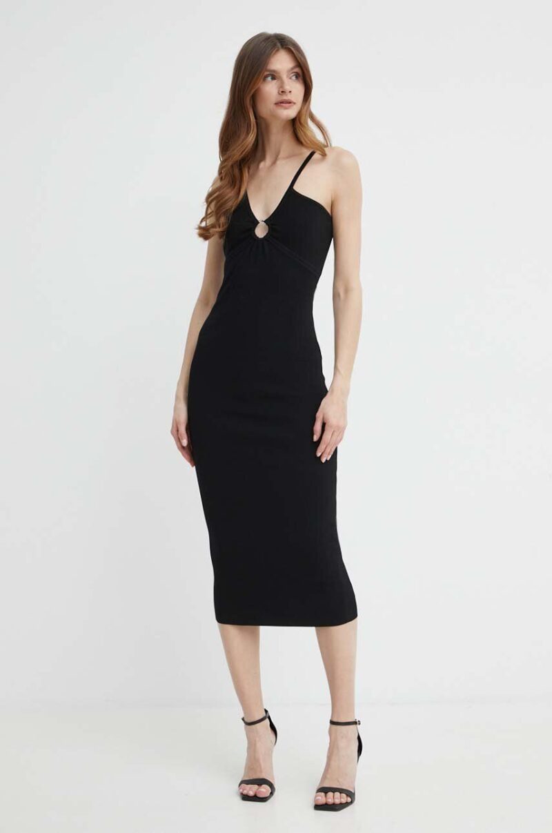 MICHAEL Michael Kors rochie culoarea negru