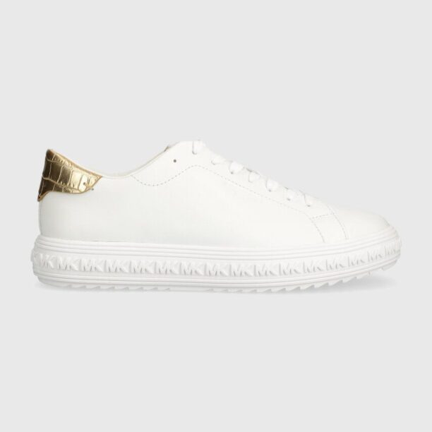 MICHAEL Michael Kors sneakers din piele Grove culoarea alb