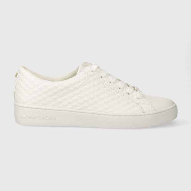 MICHAEL Michael Kors sneakers din piele Keaton culoarea alb