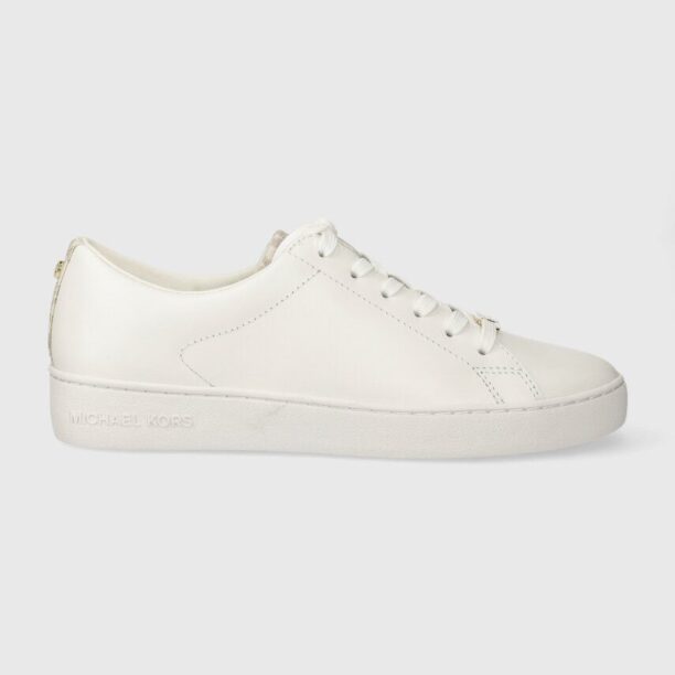 MICHAEL Michael Kors sneakers din piele Keaton culoarea alb