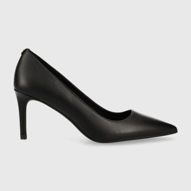 MICHAEL Michael Kors stilettos de piele Alina culoarea negru