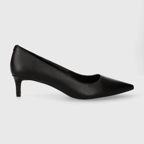 MICHAEL Michael Kors stilettos de piele Alina culoarea negru