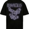 MJ Gonzales Tricou 'Fearless Flighit'  mov lavandă / negru