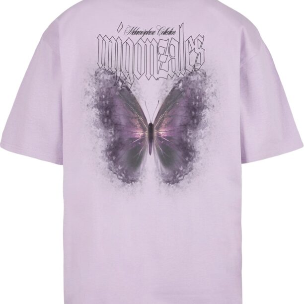 MJ Gonzales Tricou 'Frosted Wings'  mov lavandă / mov mură / negru