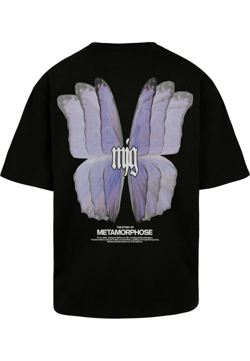 MJ Gonzales Tricou 'Transformation'  mov liliachiu / mov lavandă / negru / alb