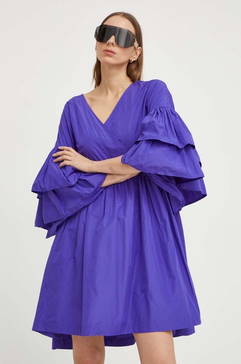 MMC STUDIO rochie culoarea violet