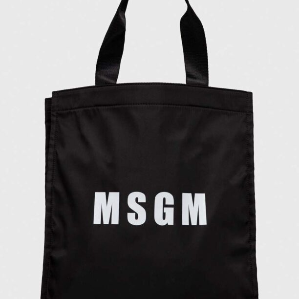 MSGM geantă culoarea negru 3640MZ43.628