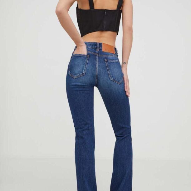 MSGM jeans femei high waist 3641MDP238L.247091 preţ